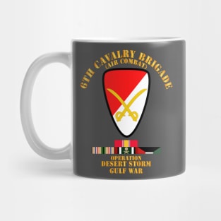 6th Cavalry Bde - Desert Storm w DS Svc Mug